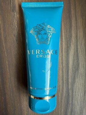 ❗️DEAL❗️Versace Blue Shower Gel Tube with Gold Accents